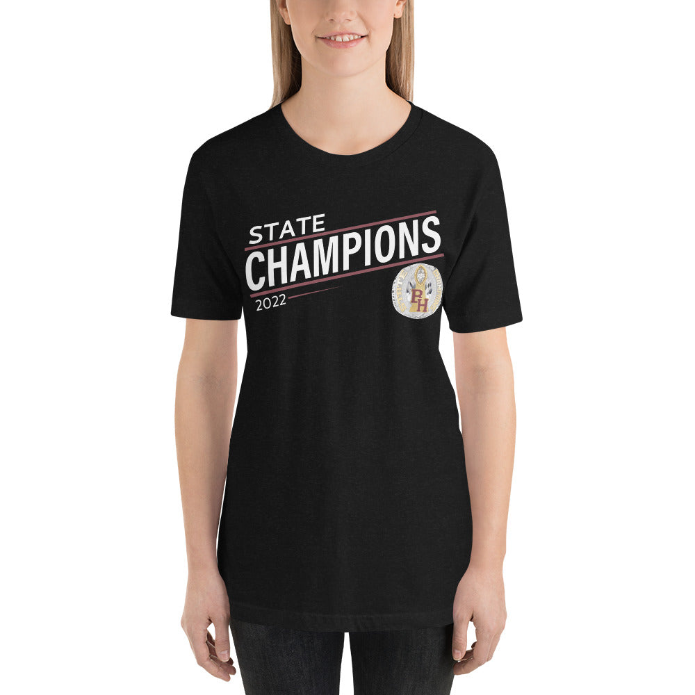 Big Horn High School 2022 State Championship Ring Unisex t-shirt