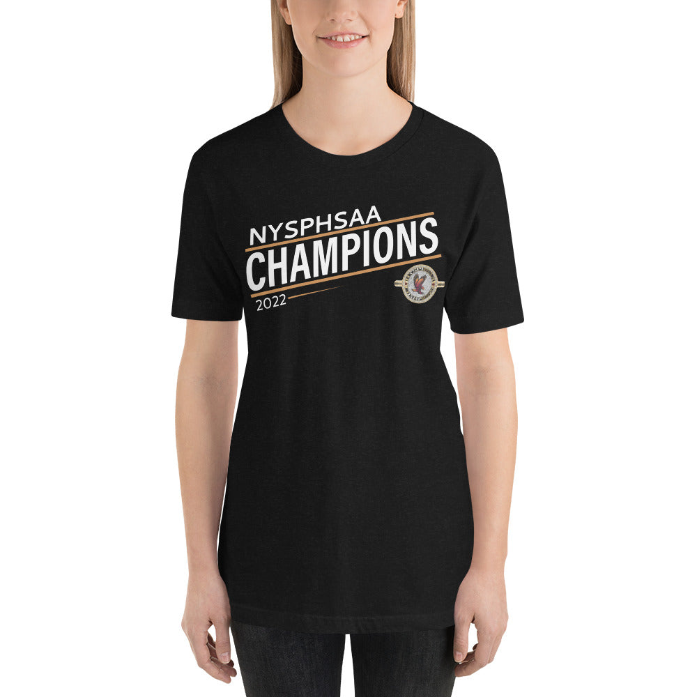Whitney Point High School 2022 NYSPHSAA Championship Ring Unisex t-shirt