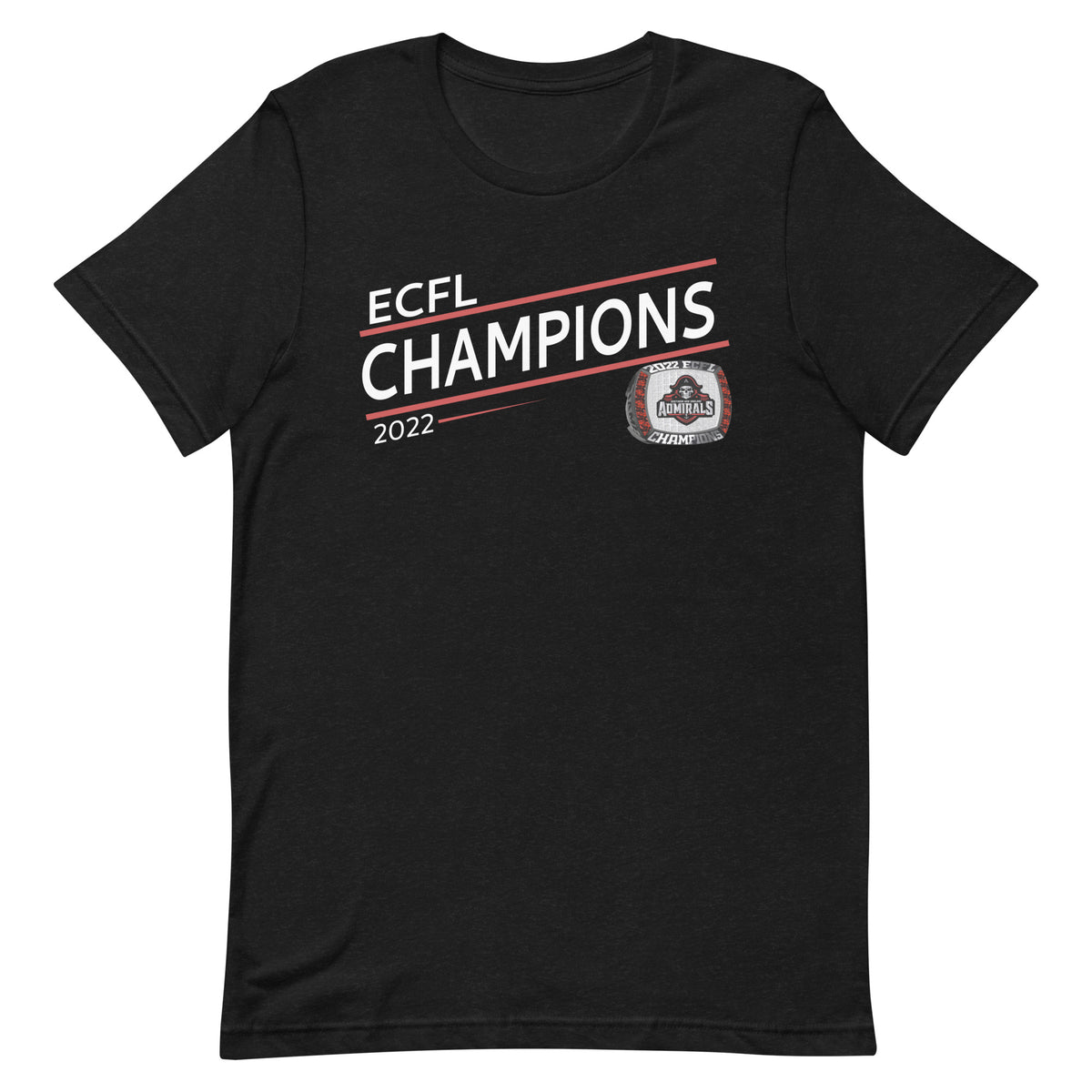 Southern New England Admirals ECFL Champions Unisex t-shirt