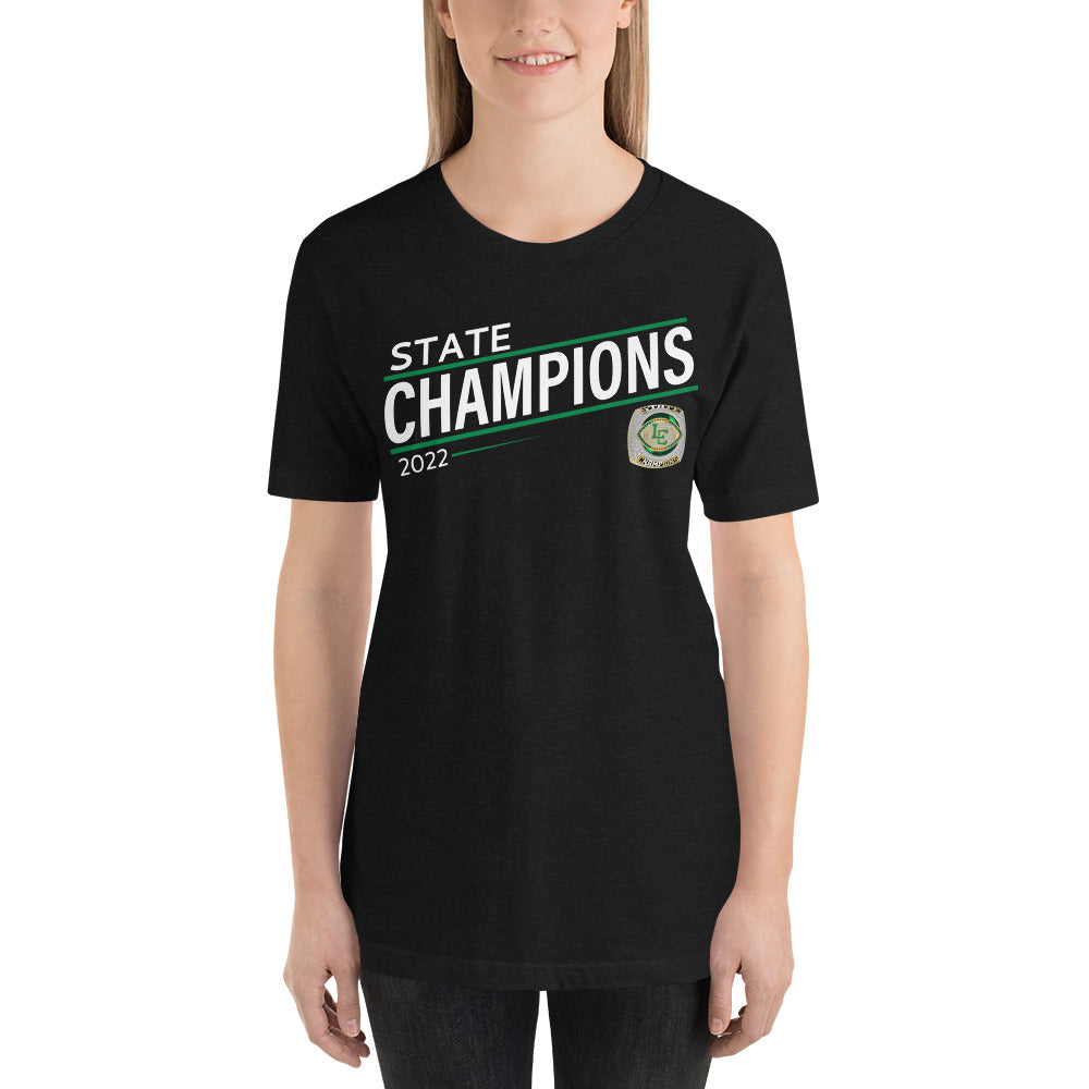 Lumen Christ Catholic High School Champions Unisex t-shirt