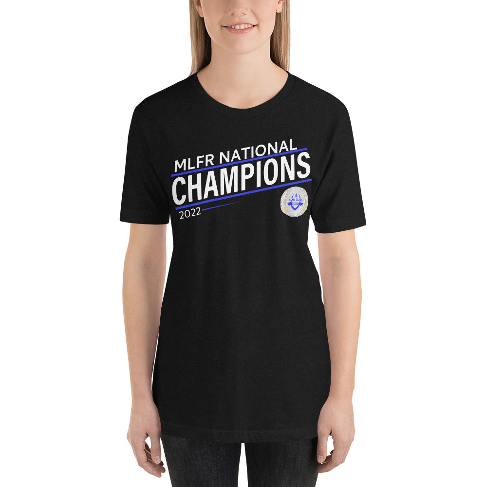 Texas United Football Association MLFR National Champions Unisex t-shirt