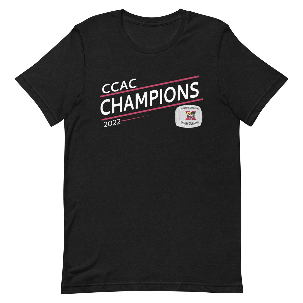 Saint Xavier University 2022 CCAC Championship Ring Unisex t-shirt