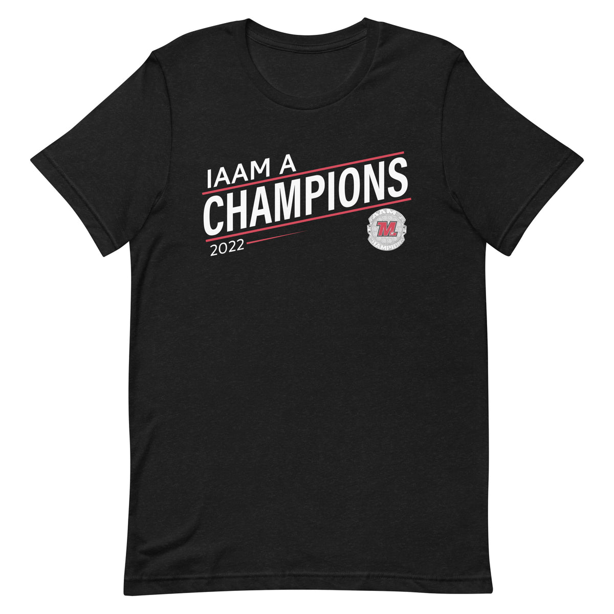 Mercy High School 2022 IAAM A Championship Ring Unisex t-shirt