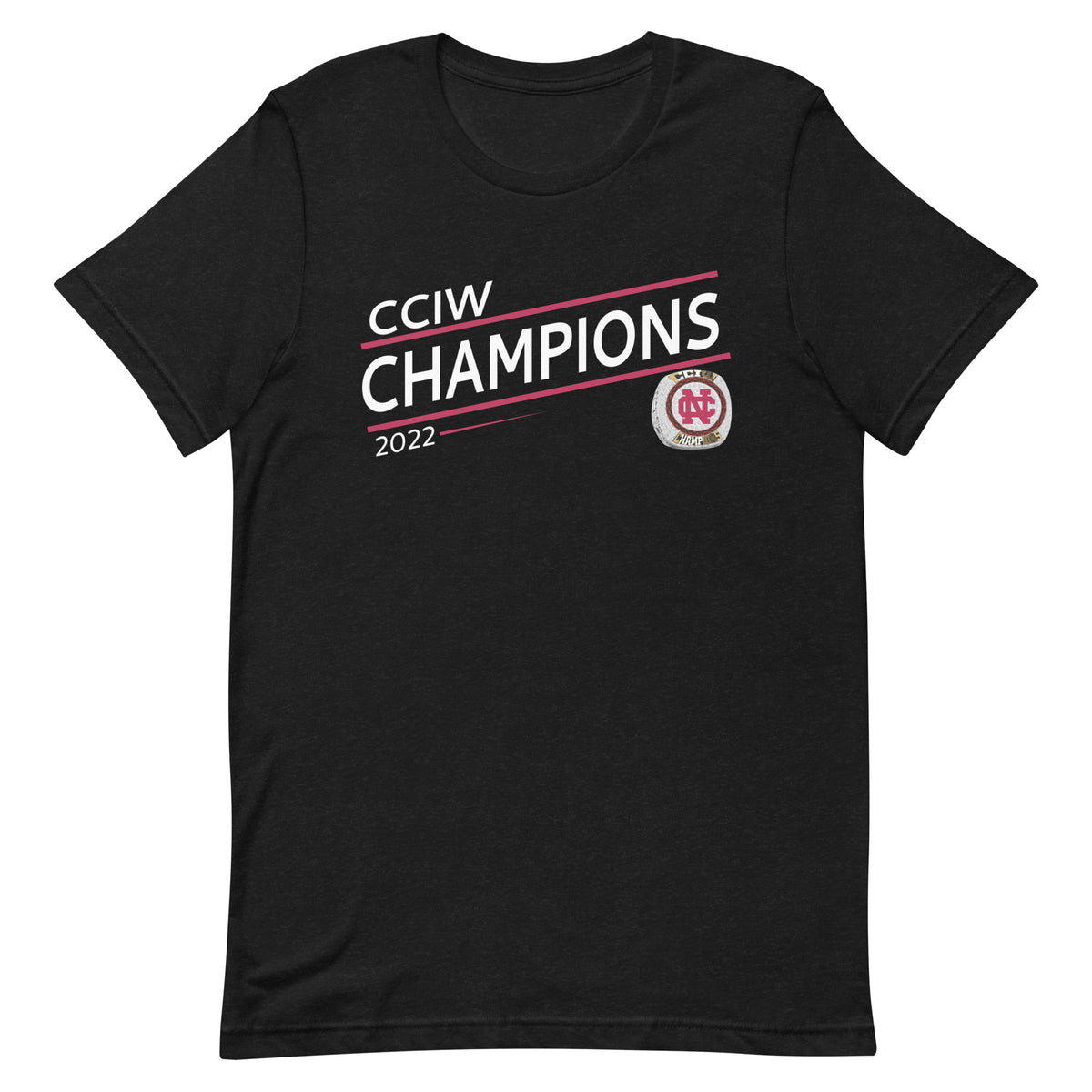North Central College 2022 CCIW Championship Ring Unisex t-shirt