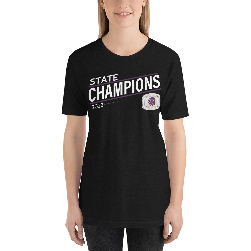 Julesburg Senior High School 2022 State Championship Ring Unisex t-shirt