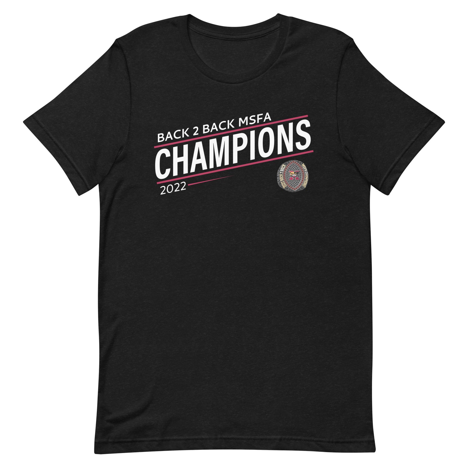 Saint Xavier University 2022 MSFA Championship Ring Unisex t-shirt