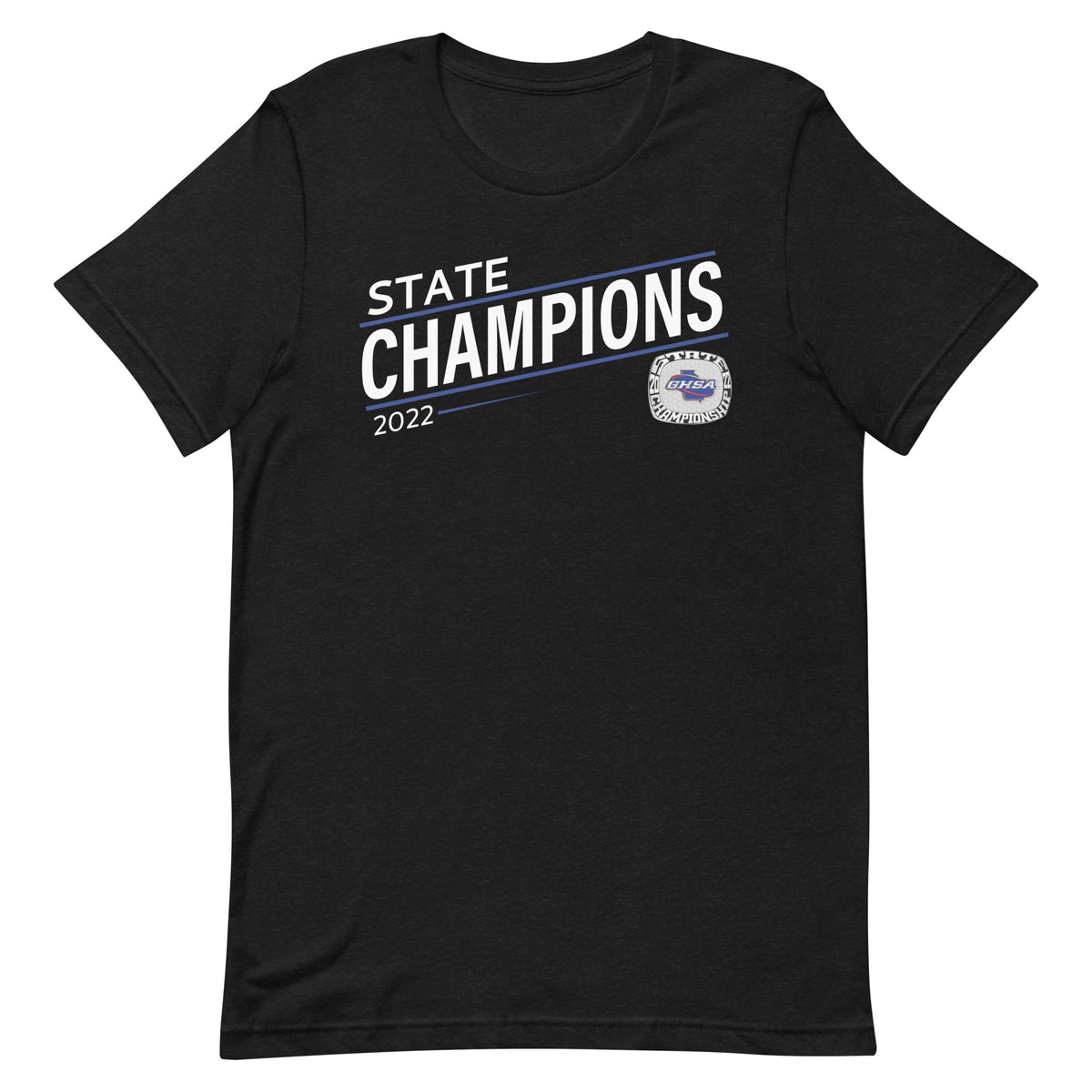 Northeast Georgia Football Officials Association 2022 State Championship Ring Unisex t-shirt