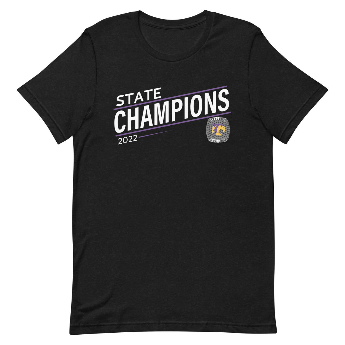 Hot Springs County High School 2022 State Championship Ring Unisex t-shirt
