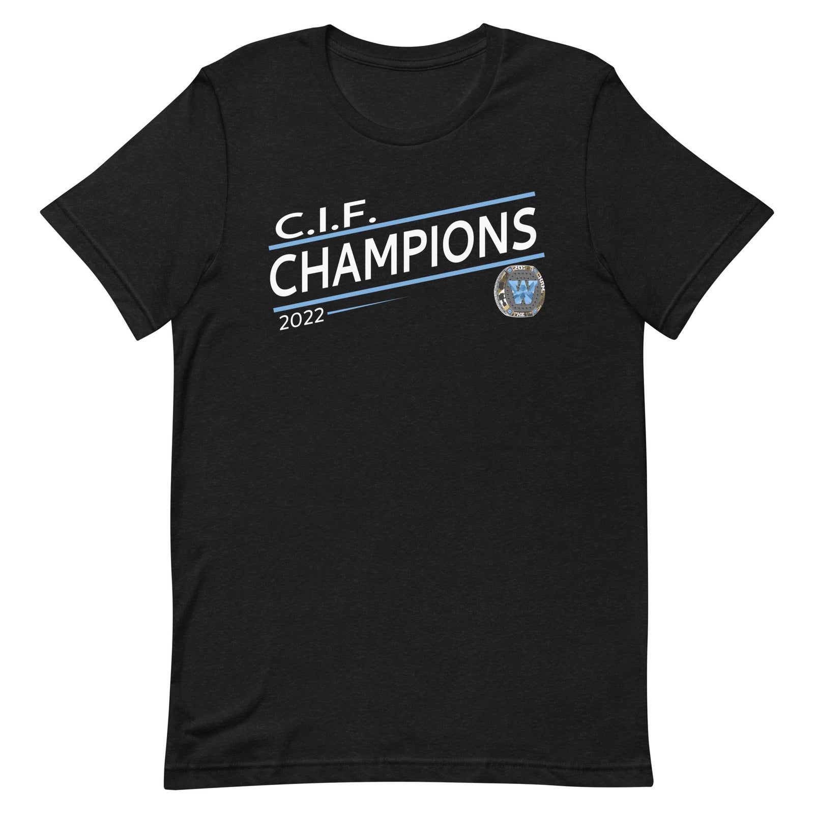 Walnut Football 2022 State Championship Ring Unisex t-shirt