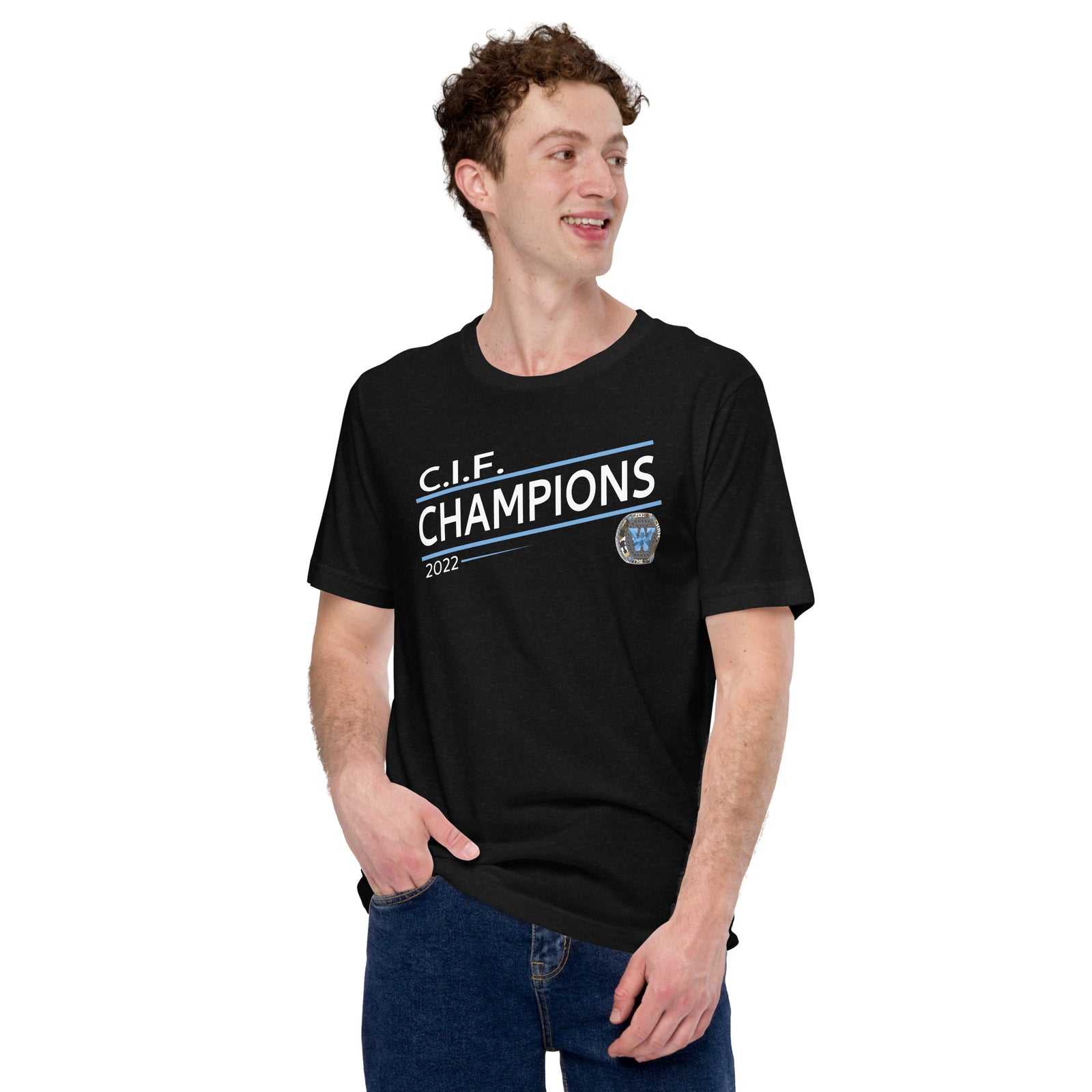 Walnut Football 2022 State Championship Ring Unisex t-shirt