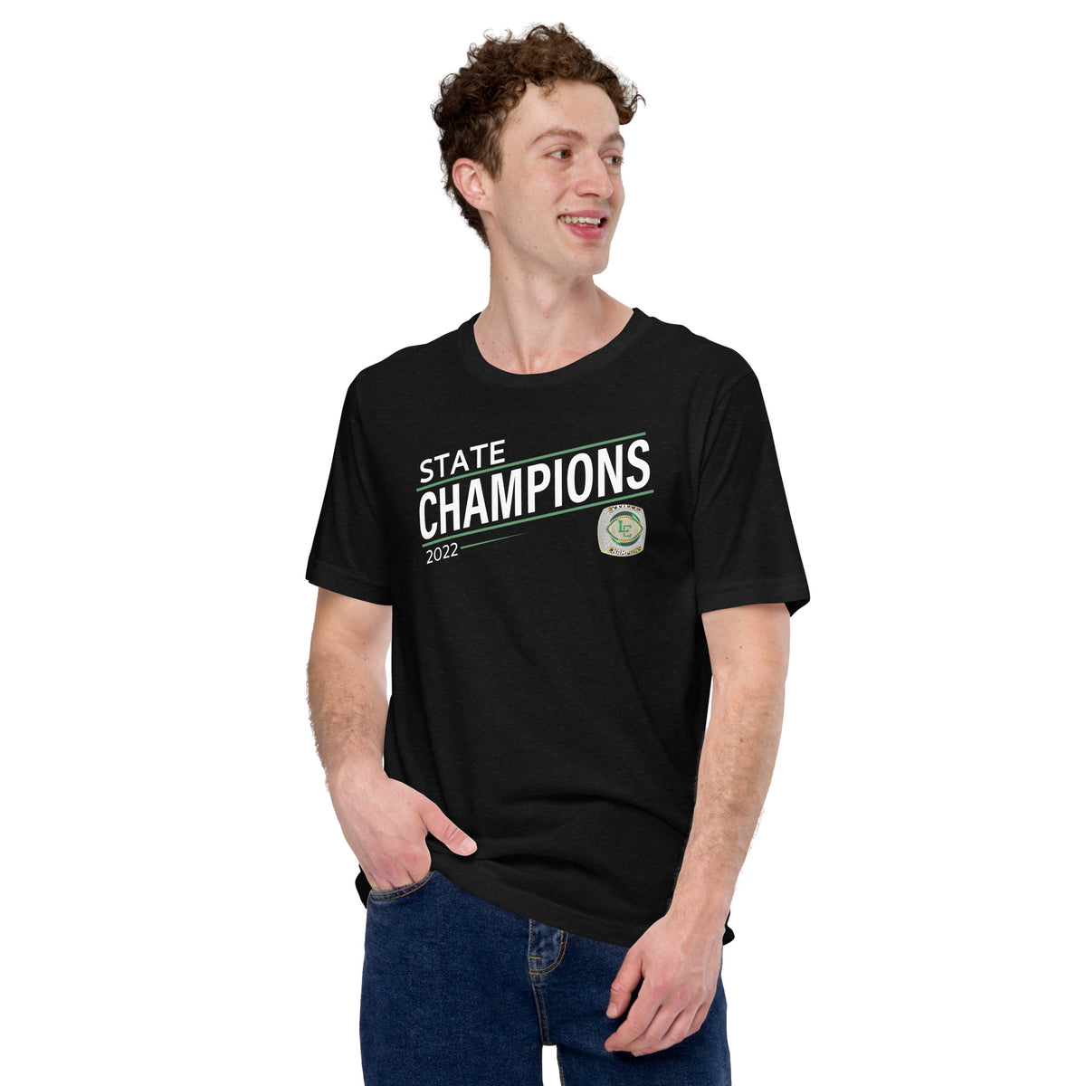 Lumen Christi Catholic School (High School) 2022 State Championship Ring Unisex t-shirt