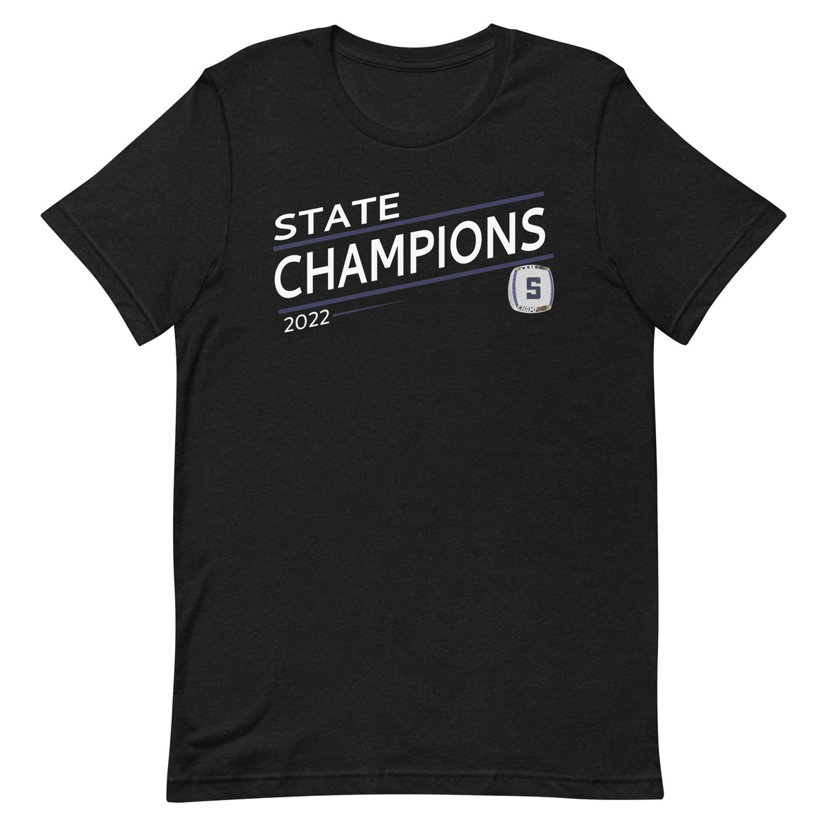 Skaneateles High School Soccer 2022 State Championship Ring Unisex t-shirt