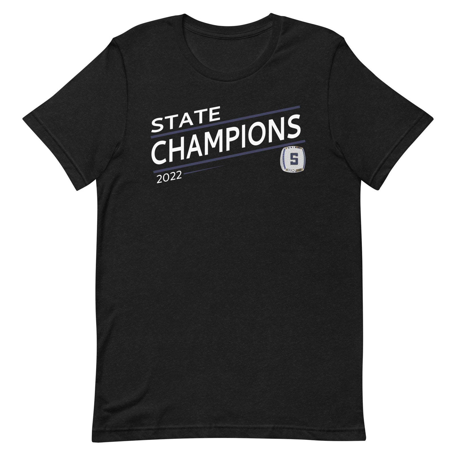 Skaneateles High School Soccer 2022 State Championship Ring Unisex t-shirt