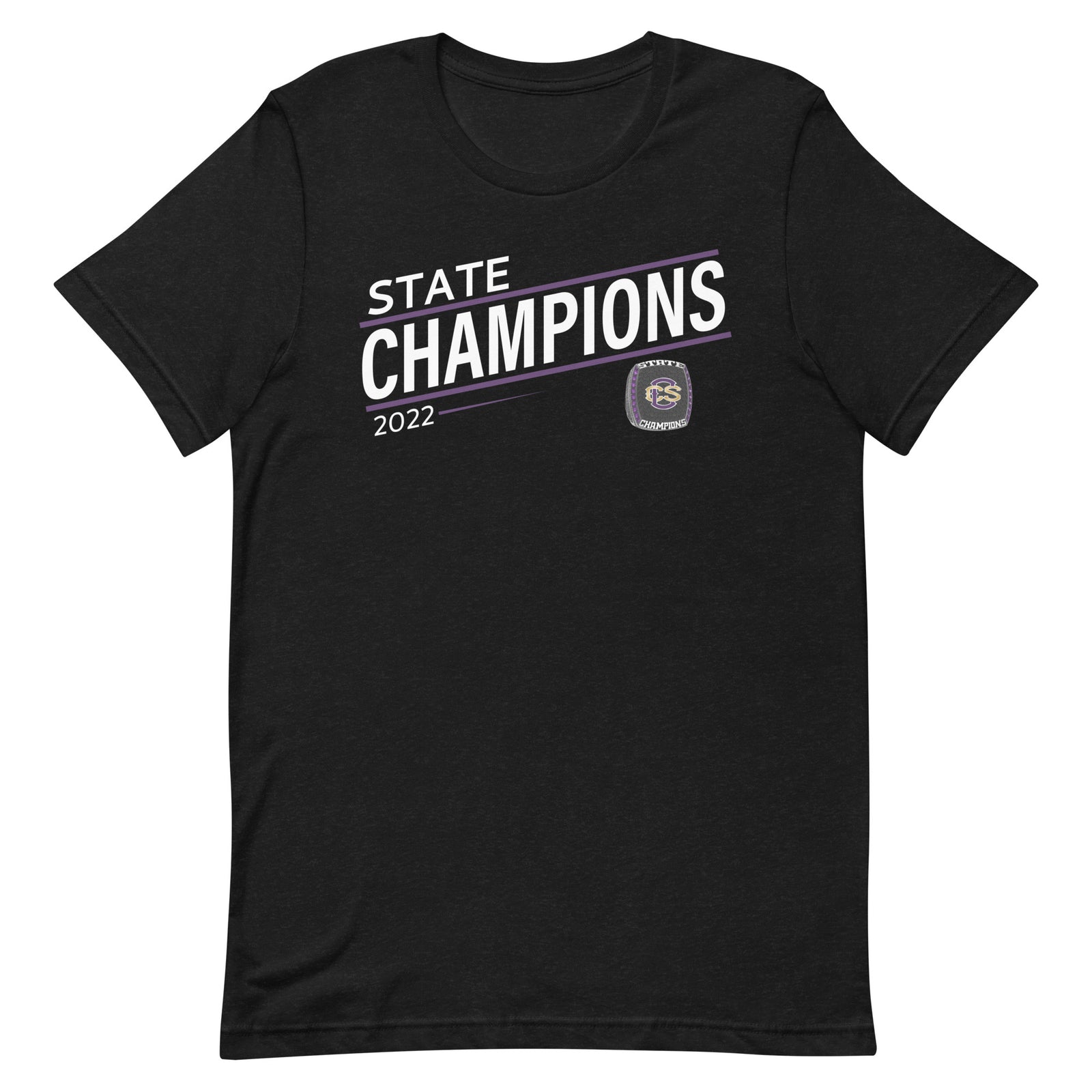 Community Christian High School Cheer 2022 State Championship Ring Unisex t-shirt