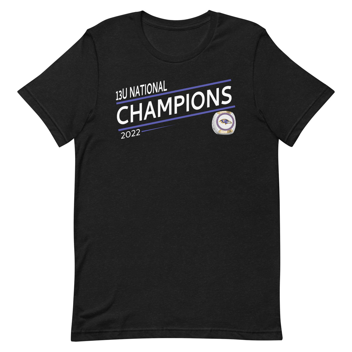 Columbia Ravens Football 2022 State Championship Ring Unisex t-shirt