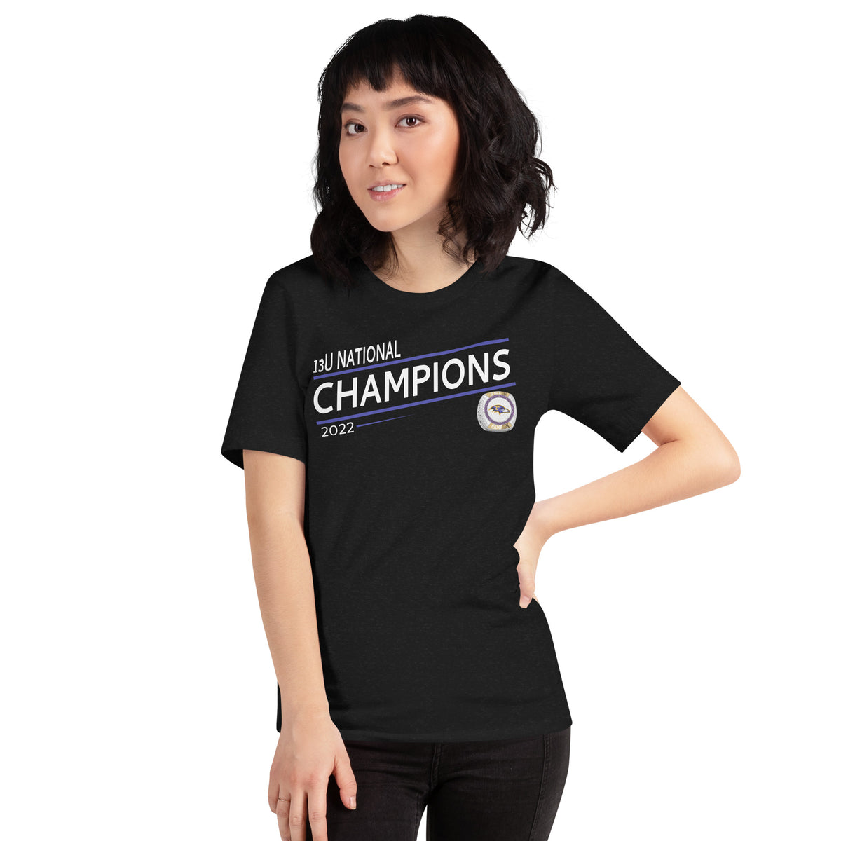 Columbia Ravens Football 2022 State Championship Ring Unisex t-shirt