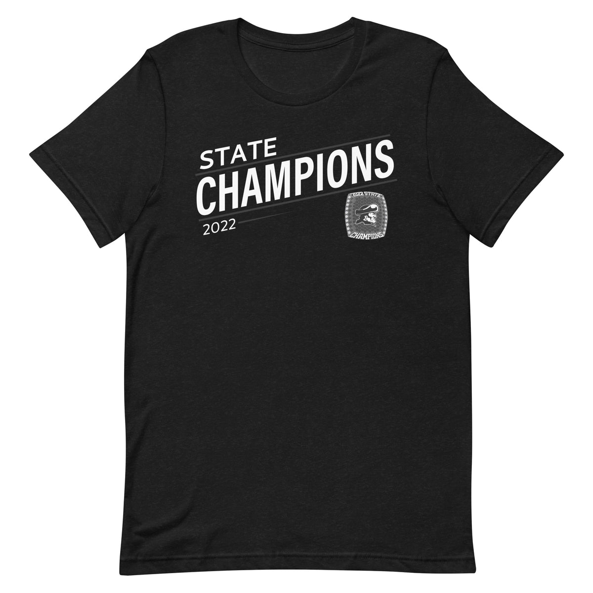Pilgrim High School Lacrosse 2022 State Championship Ring Unisex t-shirt