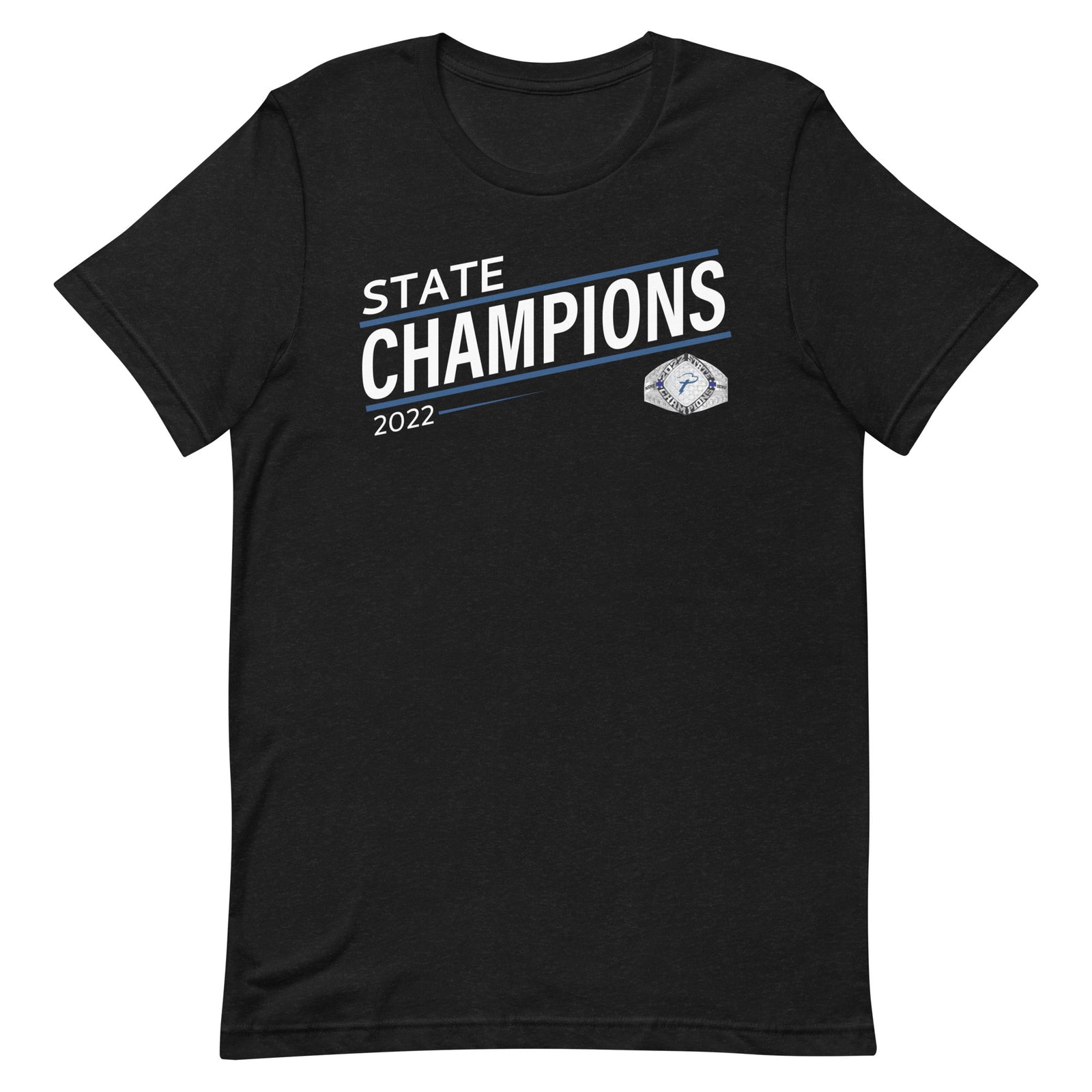 Denver Christian High School Cheer 2022 State Championship Ring Unisex t-shirt