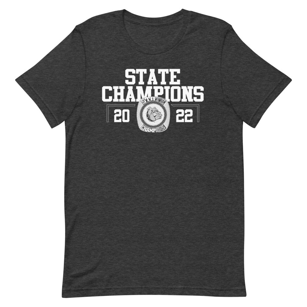 Bulldogs State Champion Short-Sleeve Unisex T-Shirt