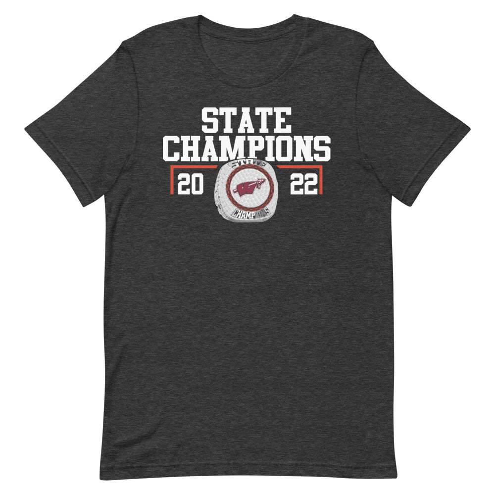 Windsor High School State Champions Short-sleeve unisex t-shirt