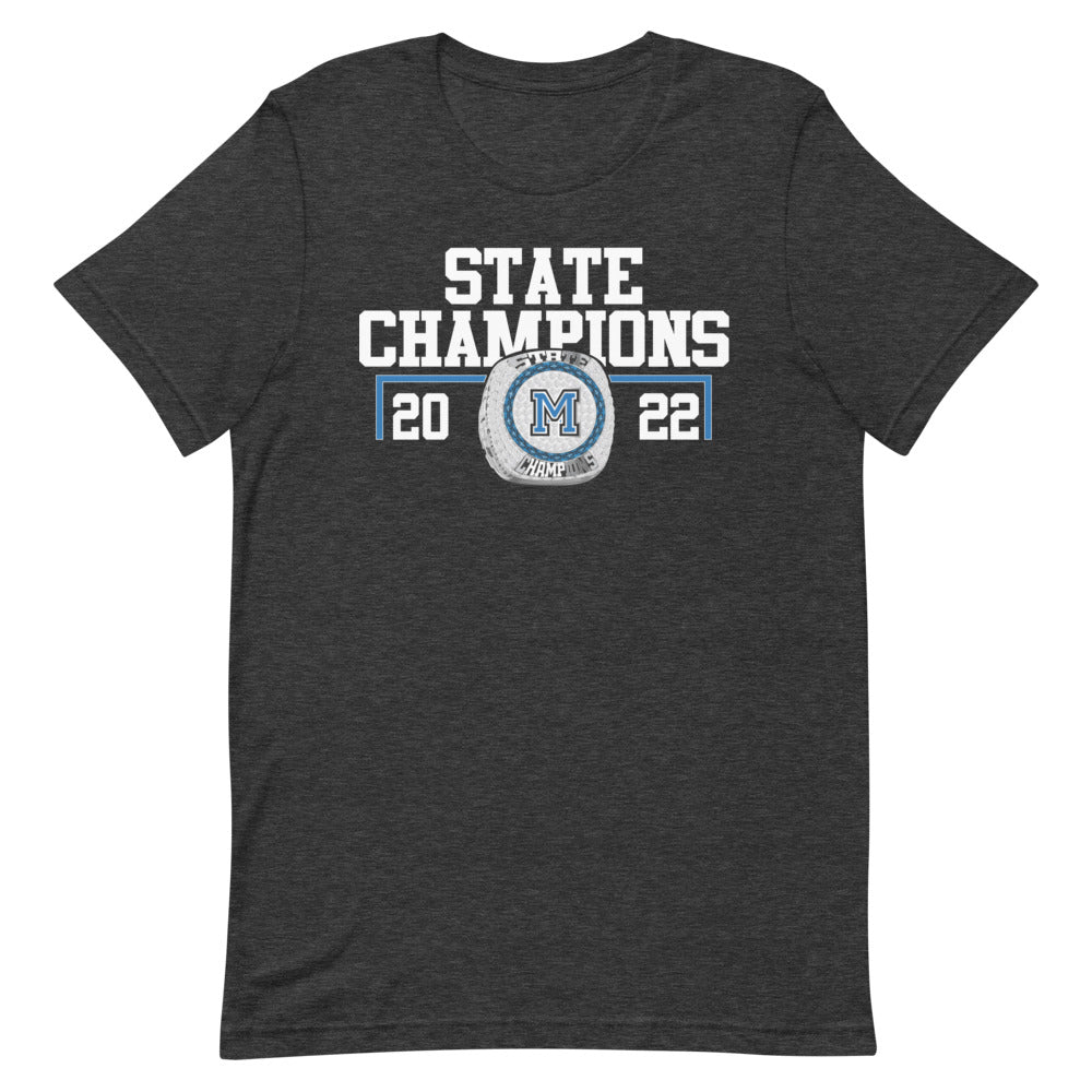 Marian State Champions Short-sleeve unisex t-shirt