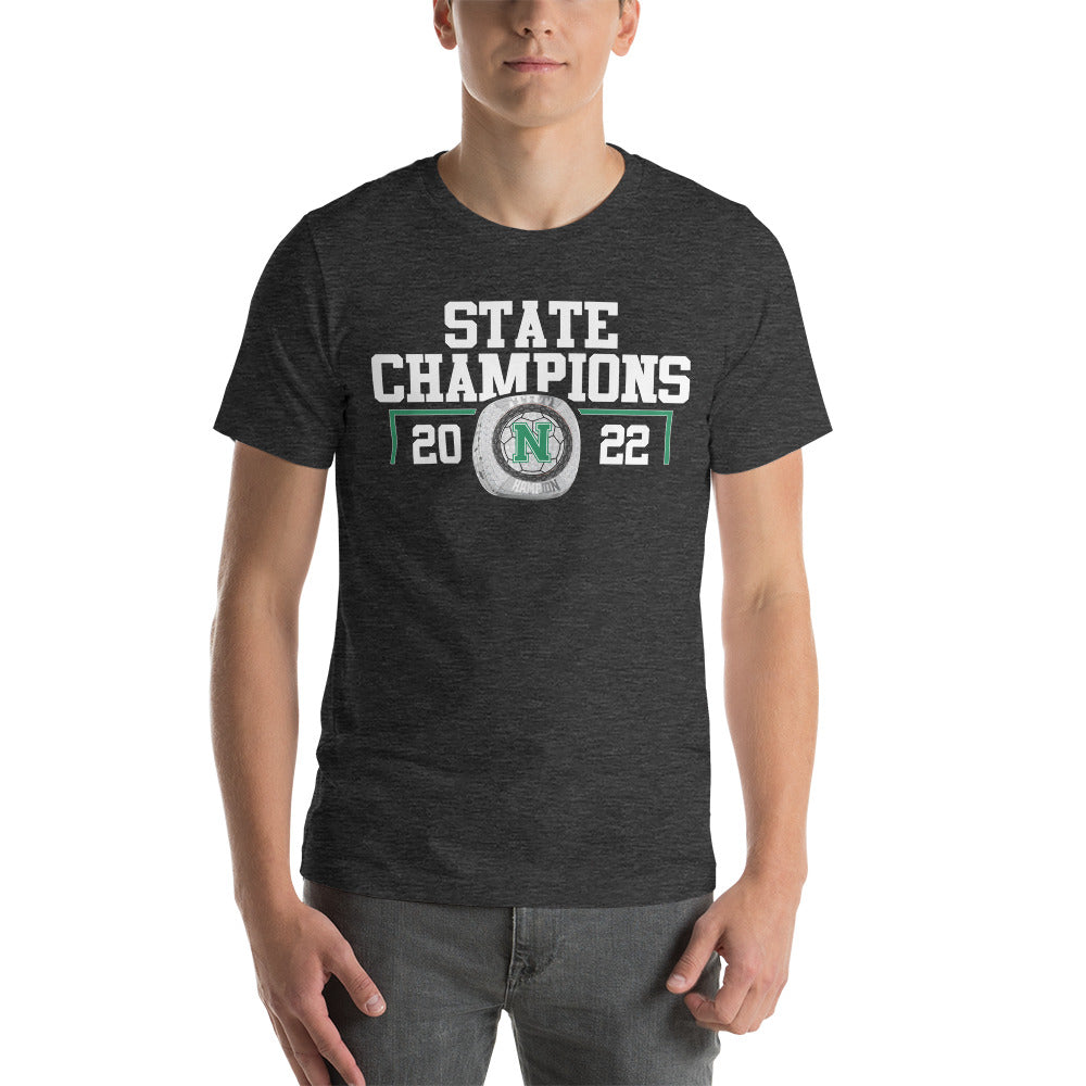 Newman Soccer State Champions Short-Sleeve Unisex T-Shirt