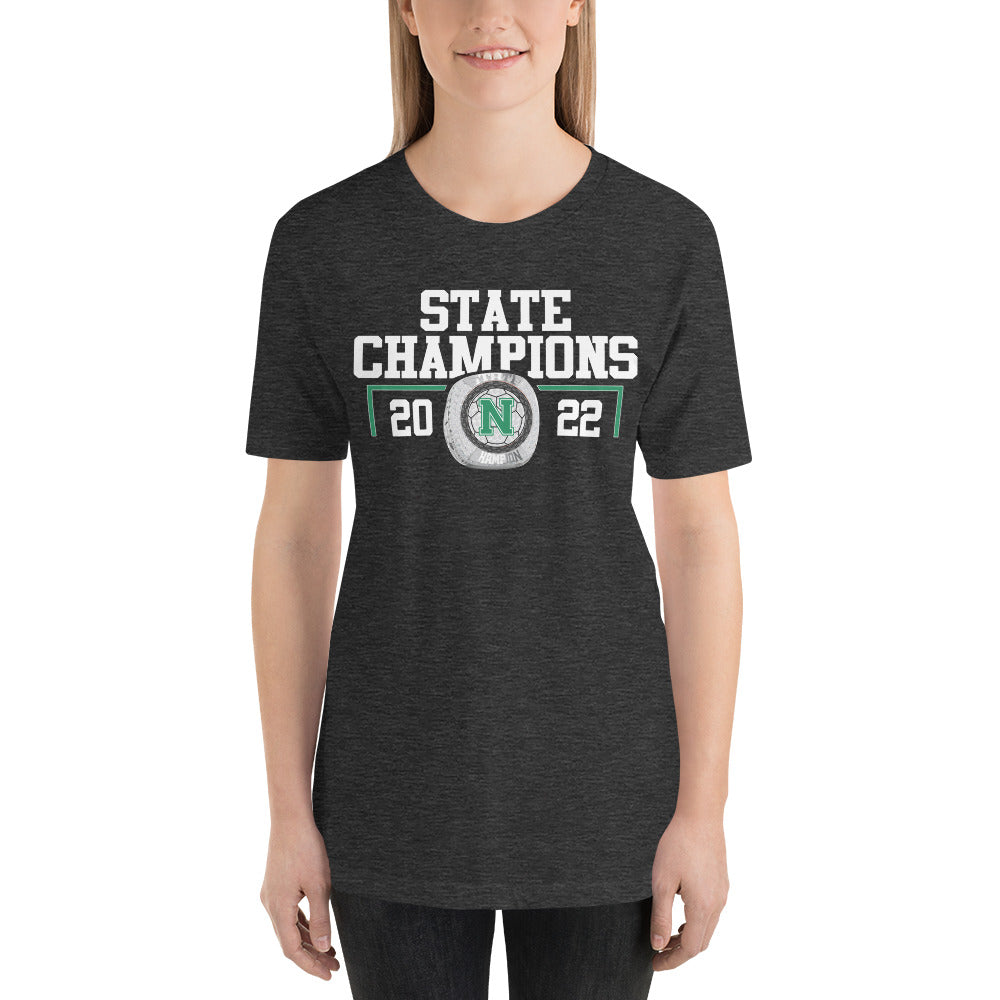 Newman Soccer State Champions Short-Sleeve Unisex T-Shirt