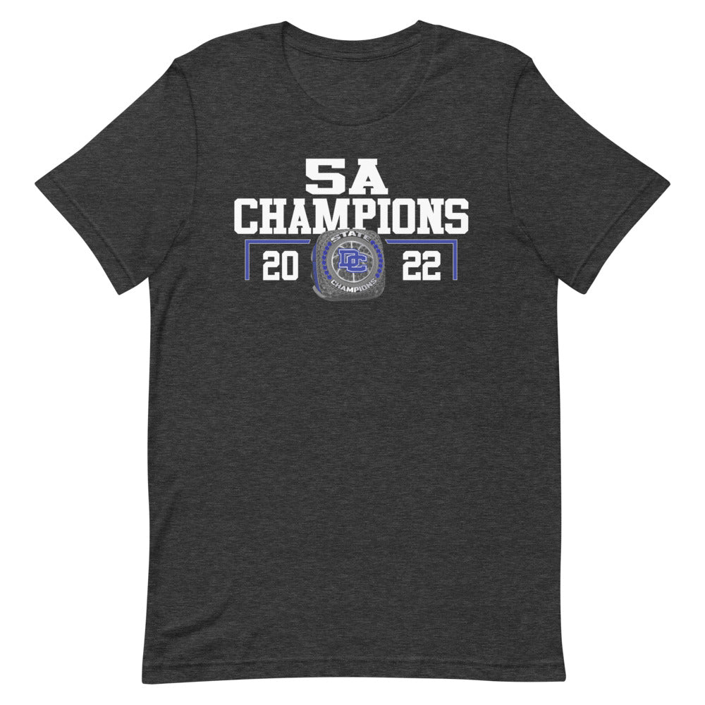 Dallas Christian State Champions Short-sleeve unisex t-shirt