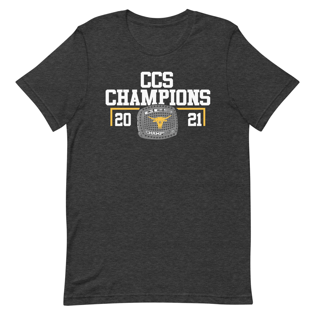 Leigh High School 2021 Baseball CCS Championship Ring Unisex t-shirt