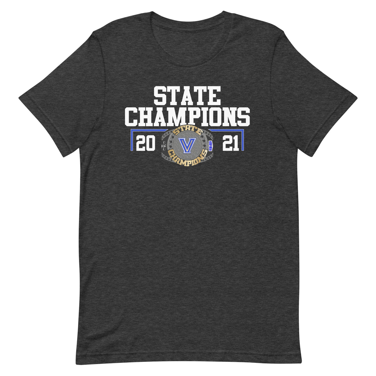 Valley View High School Cheer 2021 State Championship Ring Unisex t-shirt