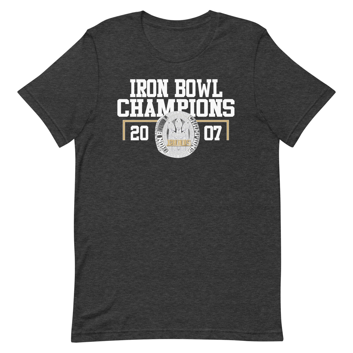 Iron Bowl 2007 Championship Ring Unisex t-shirt