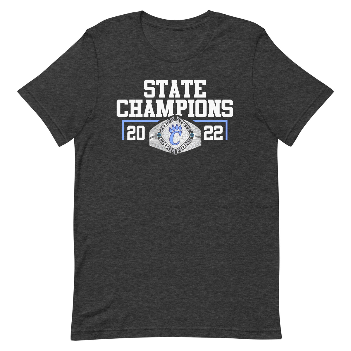 Chesapeake High School 2022 State Fashion Style Ring Unisex t-shirt