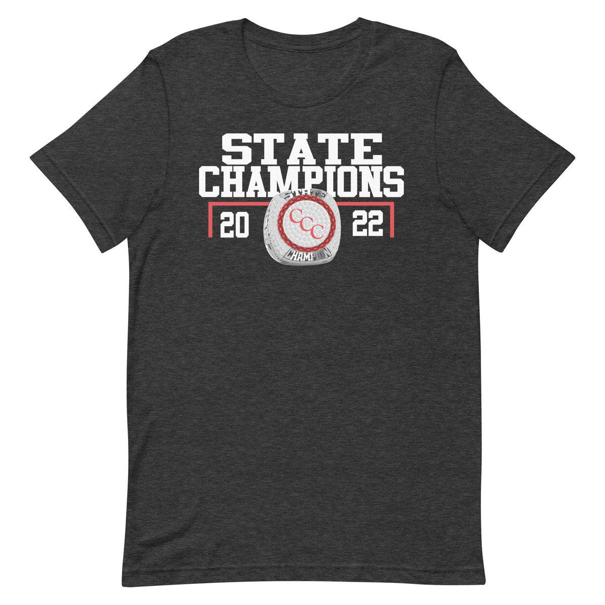Clearwater Central Catholic High School 2022 State Championship Ring Unisex t-shirt
