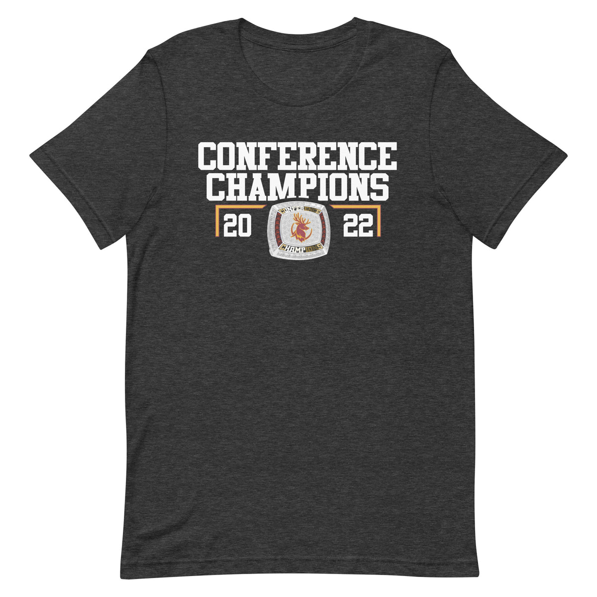 Claremont Mudd Scripps Men’s Track &amp; Field 2022 Conference Championship Ring Unisex t-shirt