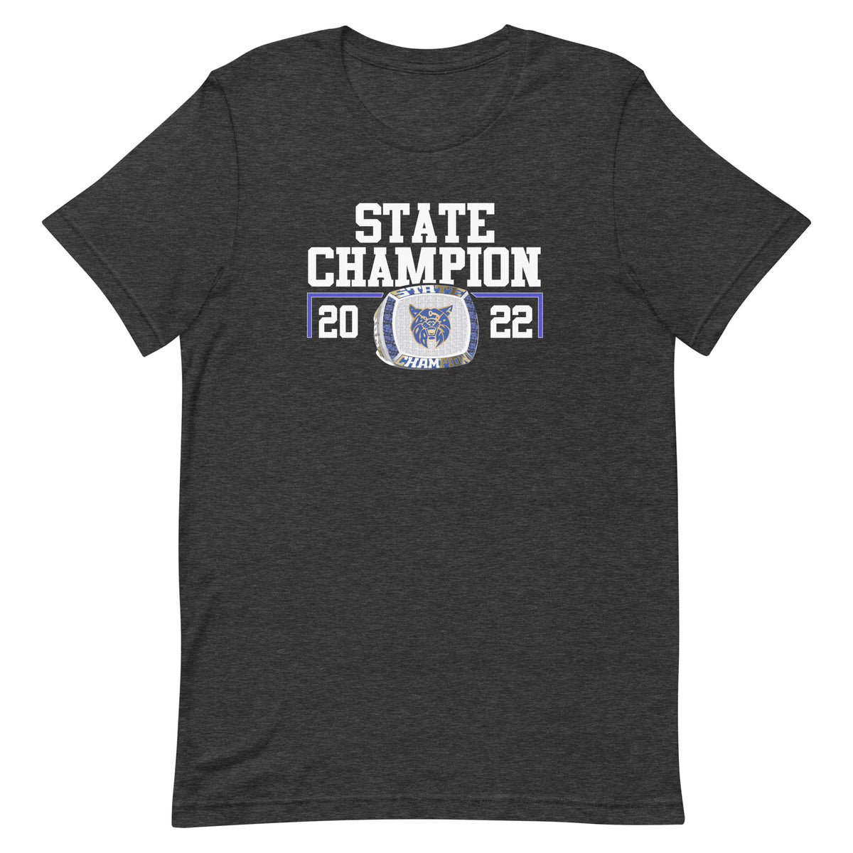 Benton Community High School Wrestling 2022 State Championship Ring Unisex t-shirt