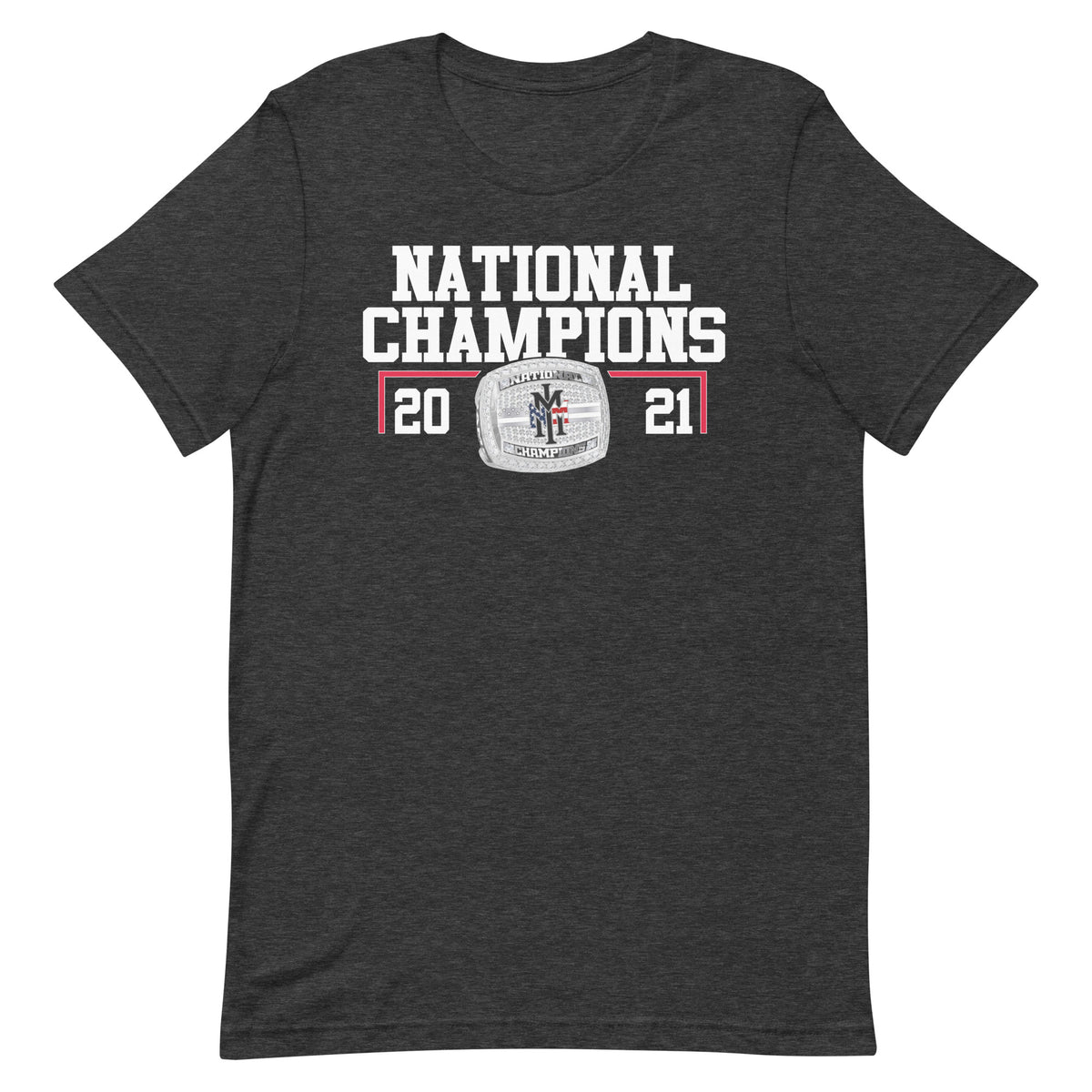 NMMI Football 2021 National Championship Ring Unisex t-shirt