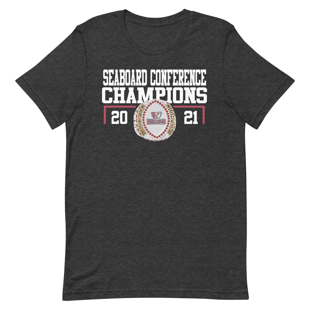 Thaddeus Stevens College Football 2021 Conference Silver Finish Championship Ring Unisex t-shirt