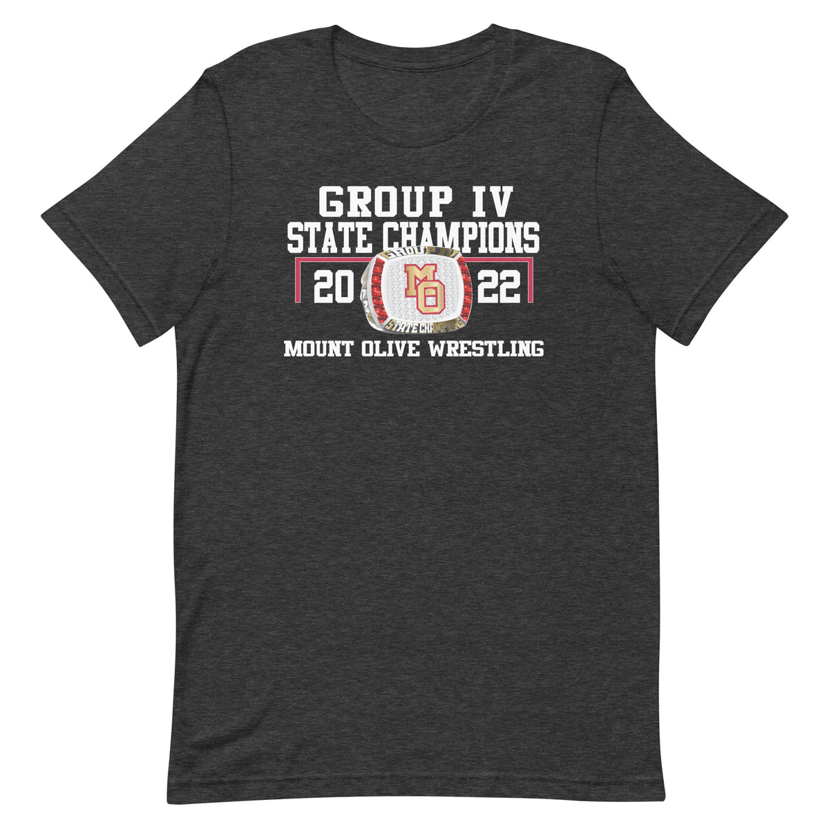 Mount Olive Wrestling 2022 Group IV State Championship Ring Unisex t-shirt