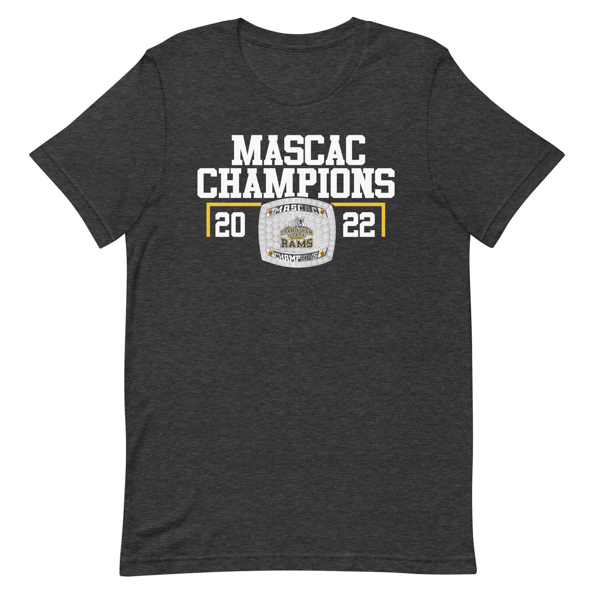 Framingham State University Women’s Basketball 2022 MASCAC Championship Ring Unisex t-shirt