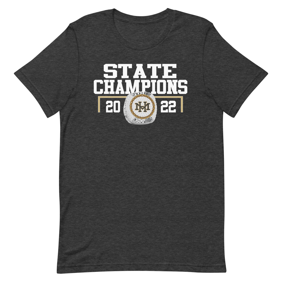 Mount Hebron Cross Country 2022 State Championship Ring Unisex t-shirt