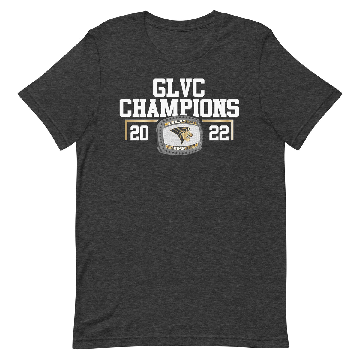 Lindenwood University GLVC Champions Unisex t-shirt