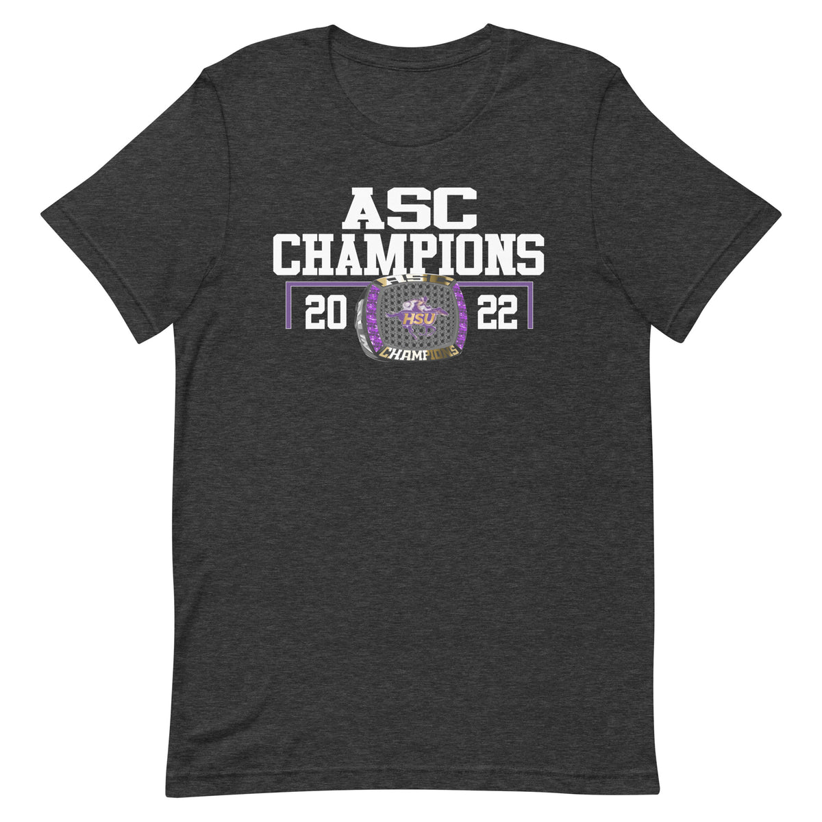 Hardin-Simmons University Men’s Tennis 2022 Blackcast  ASC Championship Ring Unisex t-shirt