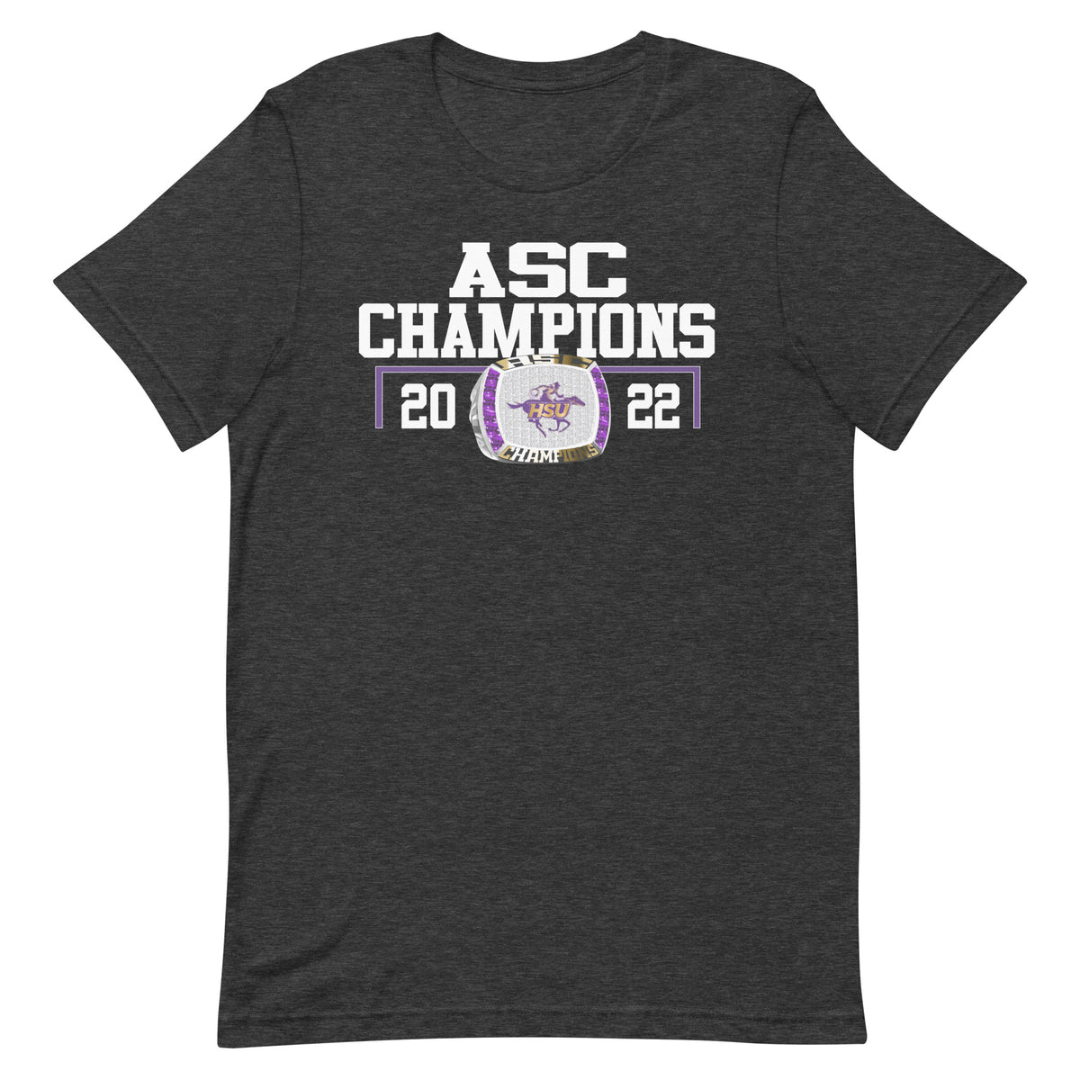 Hardin-Simmons University Men’s Tennis 2022 Silver Lasium ASC Championship Ring Unisex t-shirt