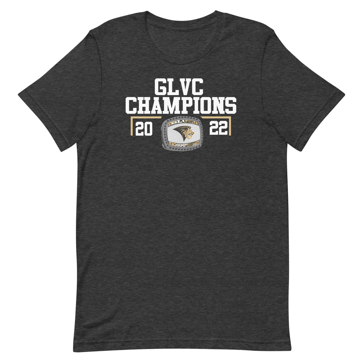 Lindenwood University GLVC Champions Unisex t-shirt