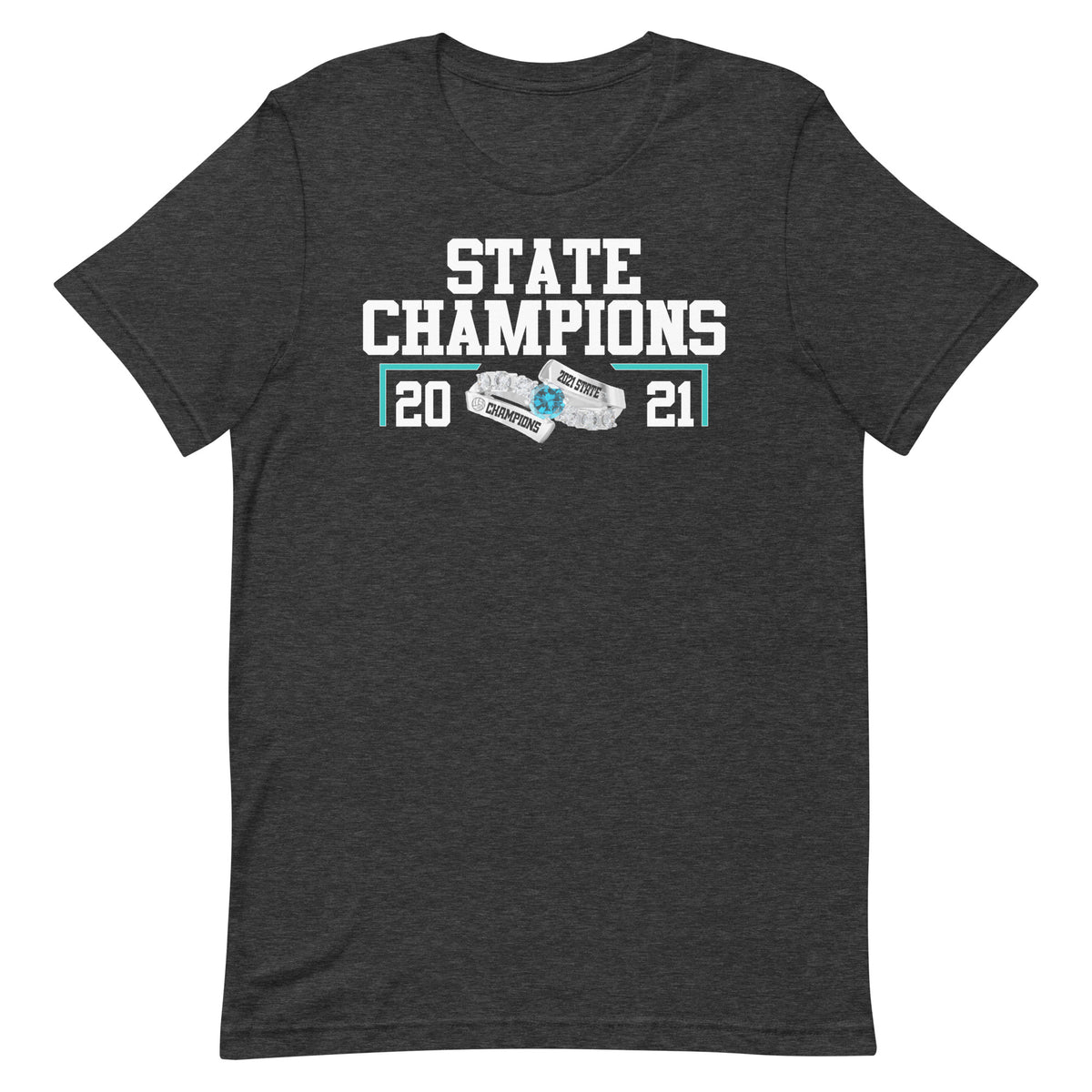 Bell Creek Academy High School State Champions (Fashion Ring) Unisex t-shirt