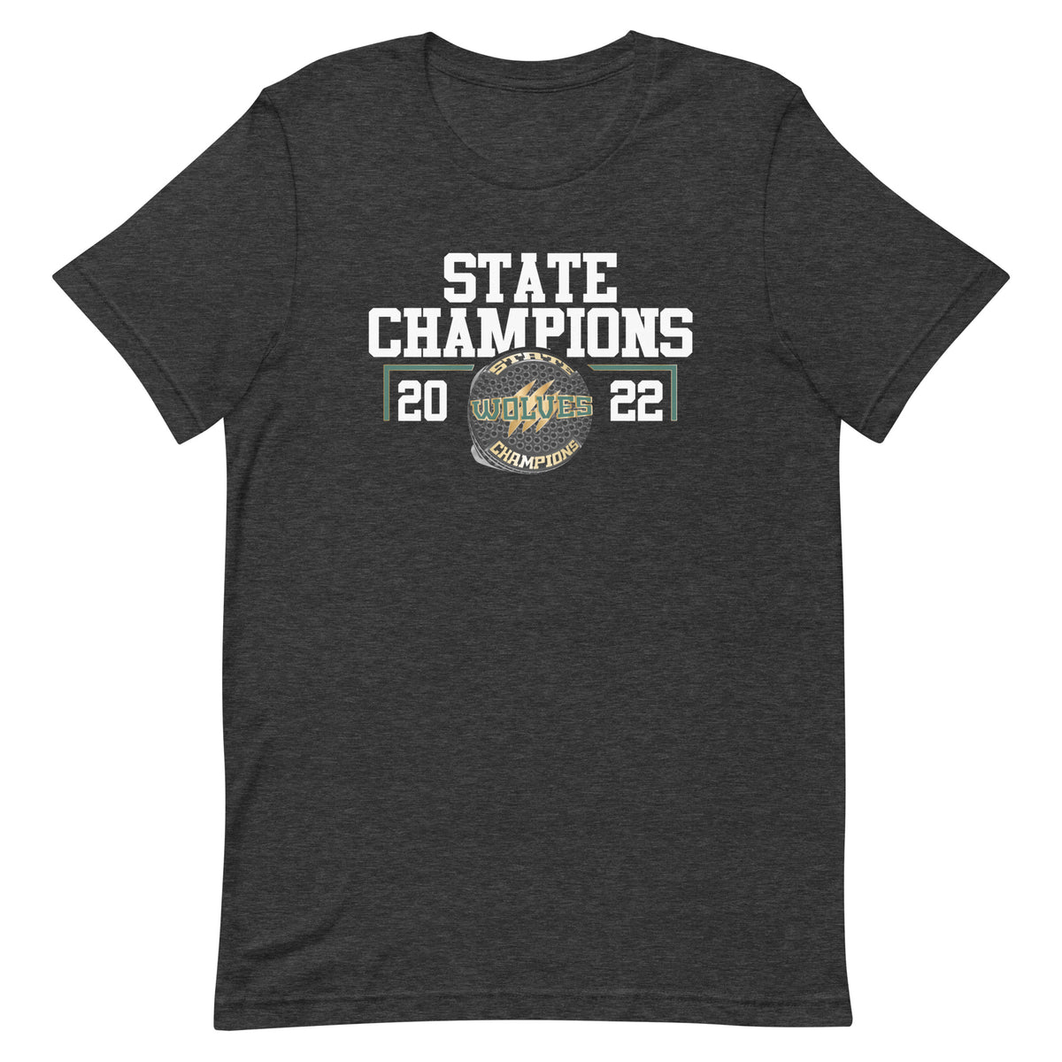 Green Canyon High School Men’s Lacrosse 2022 State Championship Ring Unisex t-shirt