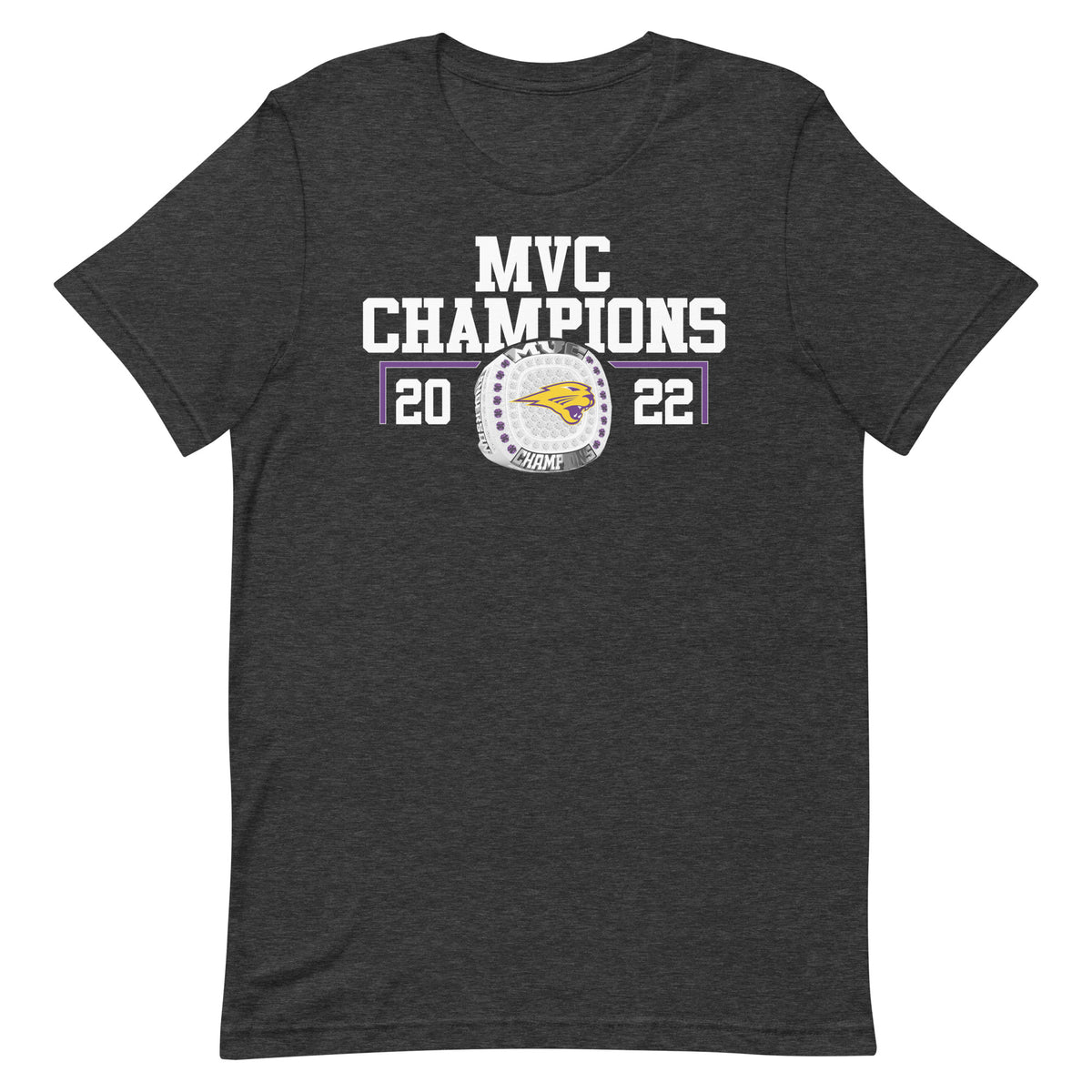 University of Northern Iowa MVC Champions Unisex t-shirt