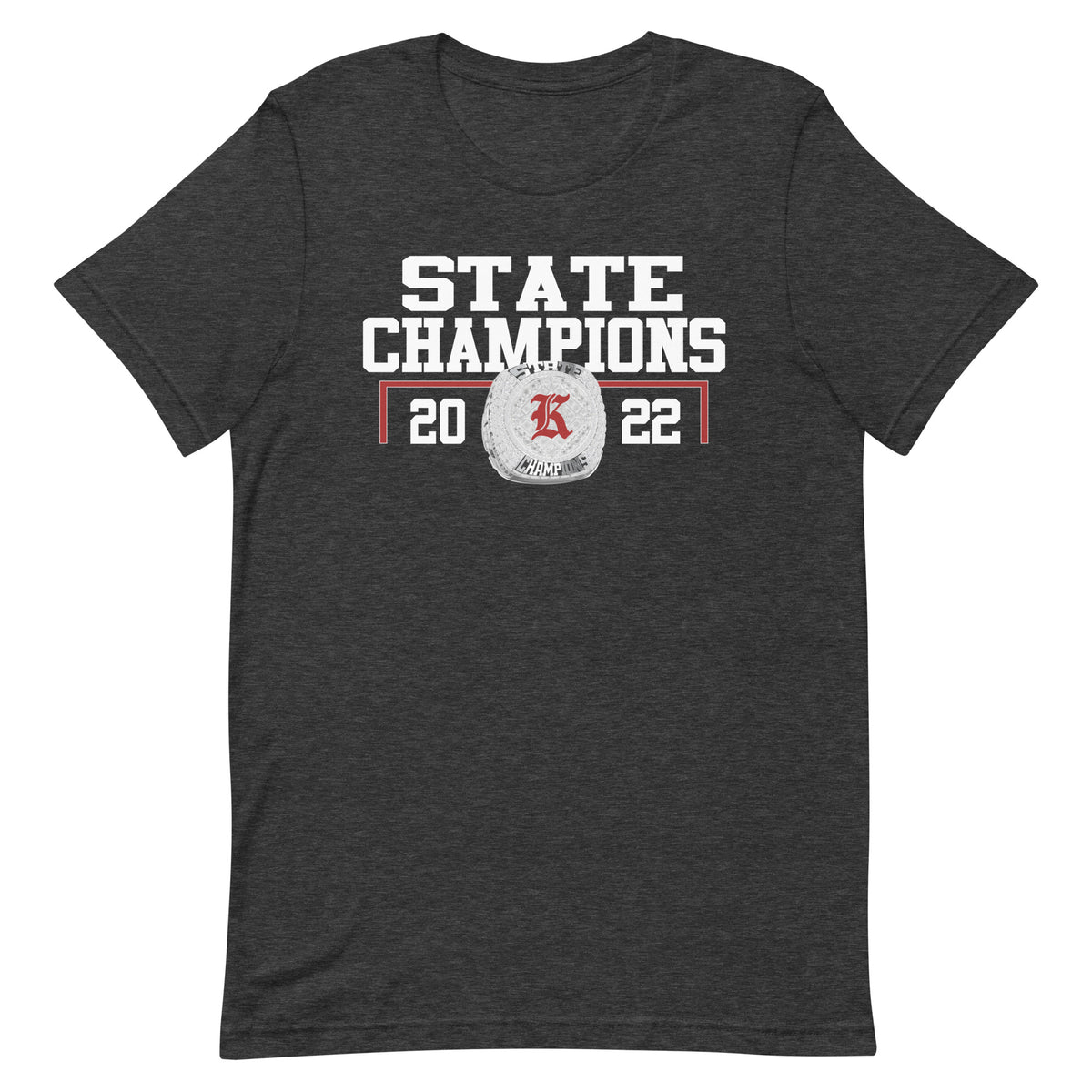 John F Kennedy High School 2022 State Championship Ring Unisex t-shirt