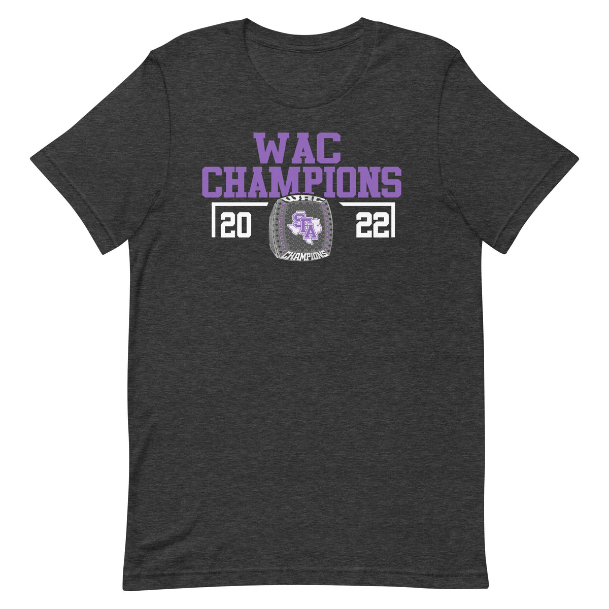 Stephen F Austin State University WAC Champions Unisex t-shirt