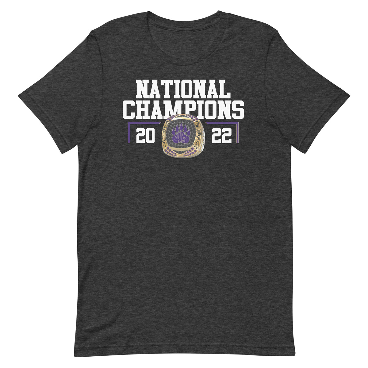 Western Mass Blitzen Bears National Champions Unisex t-shirt
